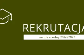 napis rekrutacja na rok 2026/2027