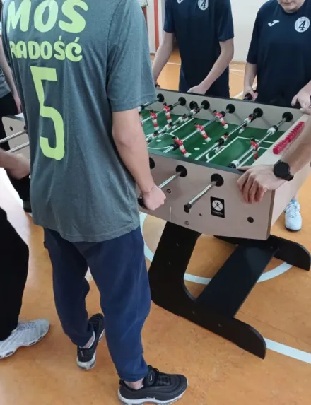 Turniej piłkarzyków w naszej szkole