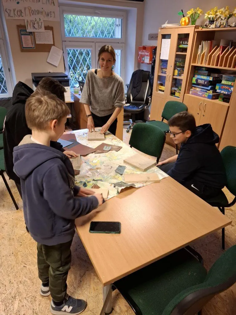 Prace twórcze w świetlicy