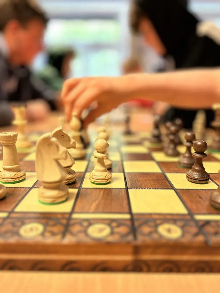 O tytuł Szkolnego Mistrza Szachowego walczyli uczniowie z klasy VI, VII i VIII. Po kilu rundach wyłoniono zwycięzcę Ryszarda Rogowskiego – ucznia klasy VI.  Wszystkim uczestnikom serdecznie gratulujemy i zapraszamy do startów za rok!