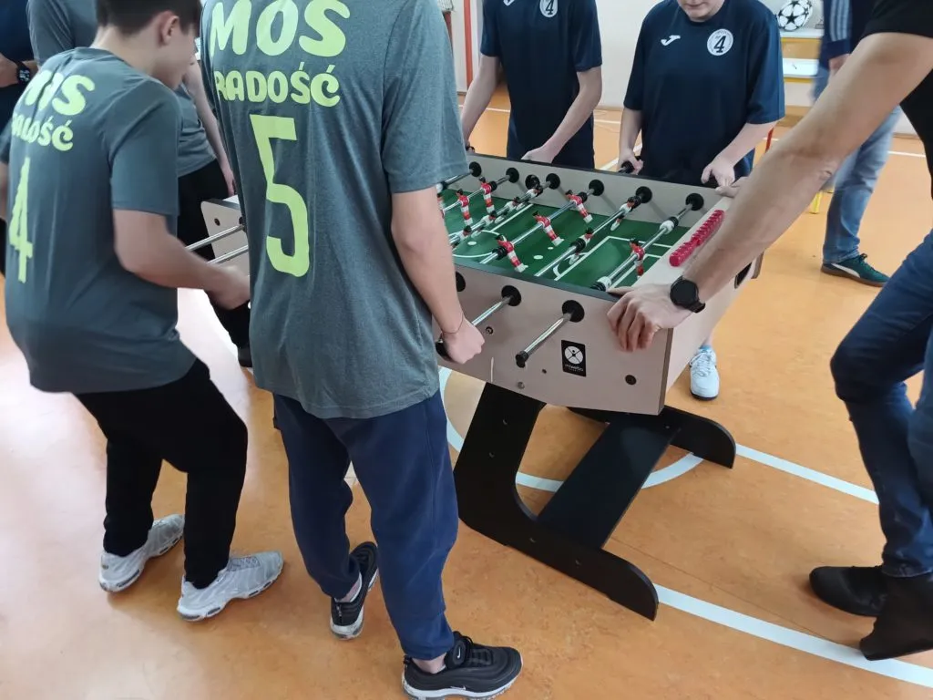 Turniej piłkarzyków w naszej szkole